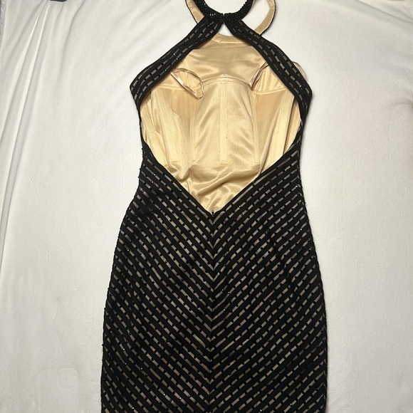 Black dress - size 2 - worn once - wedding - black tie - Picture 4 of 4